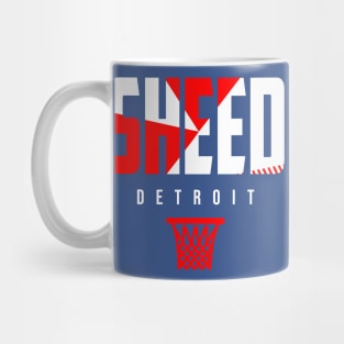 Sheed Detroit Basketball Mug